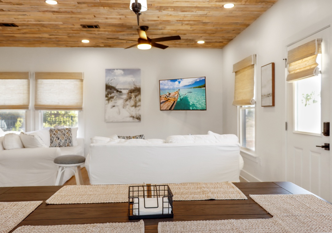 Dining Area and Living Room