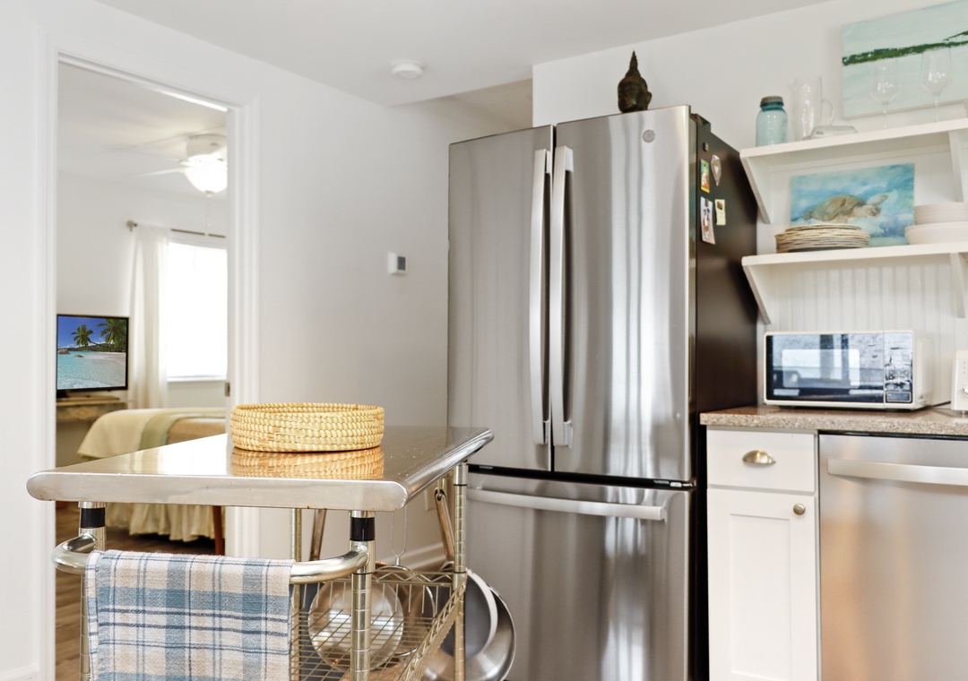 Kitchen and Bedroom 1