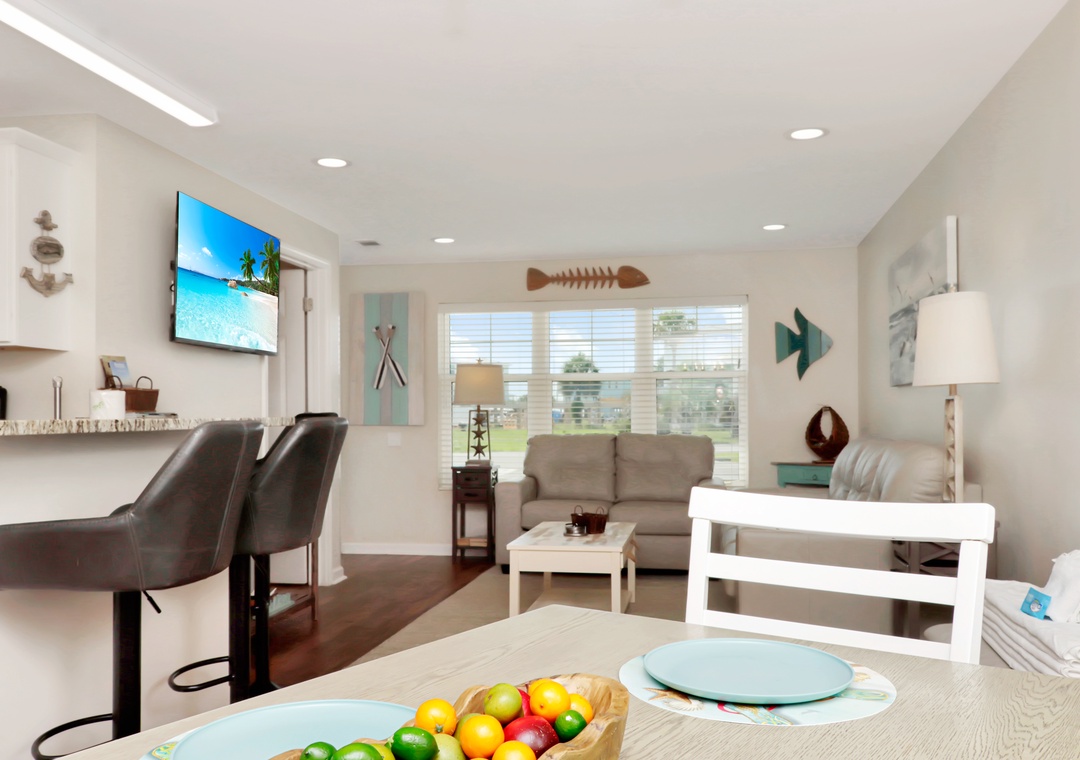 Dining Area and Living Room