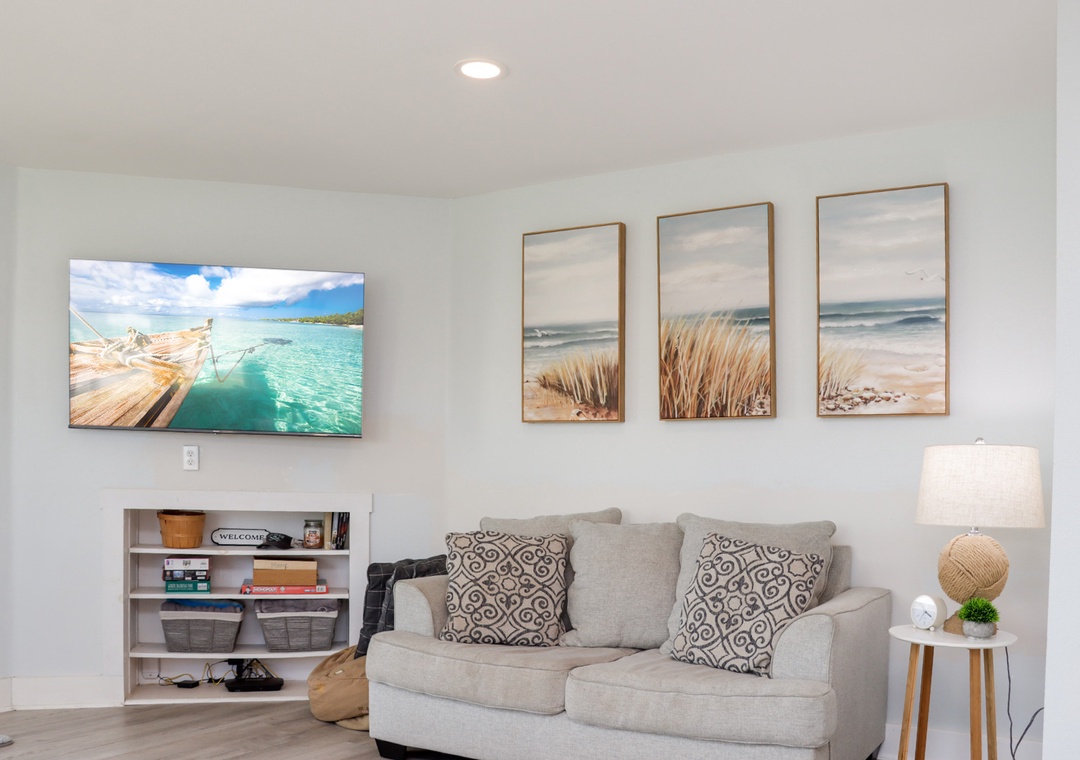 Living Room with TV
