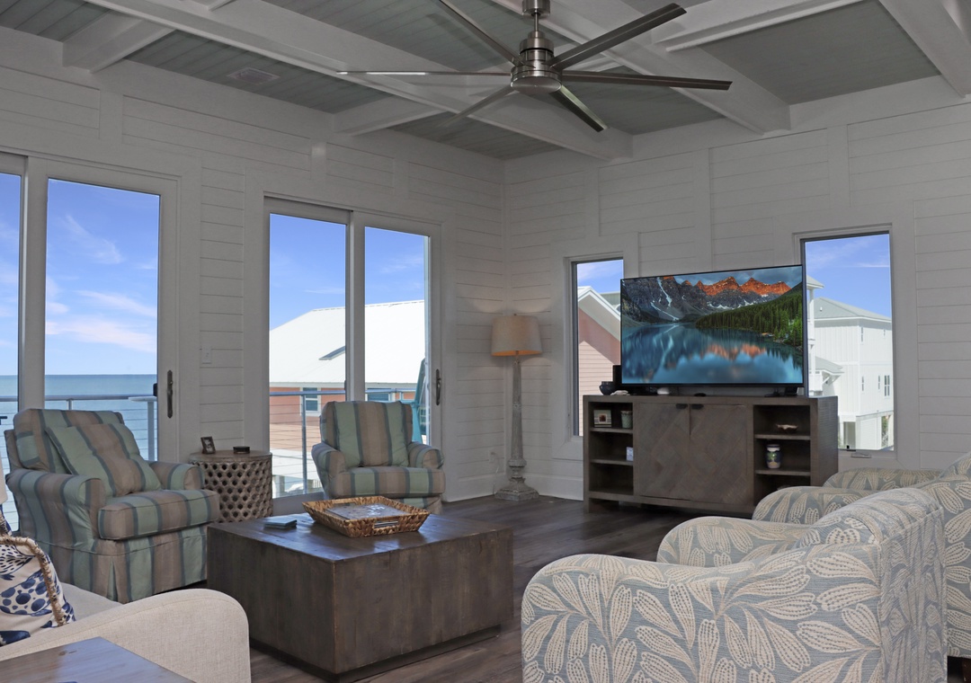 Living Room with TV