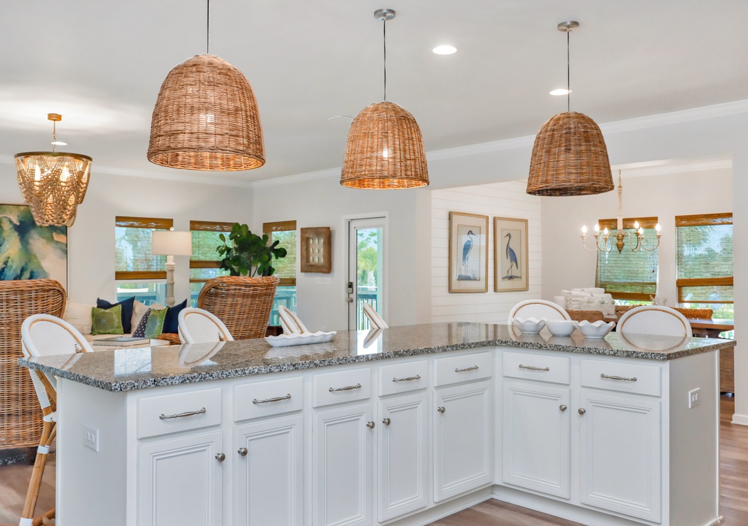 Kitchen and Living Area