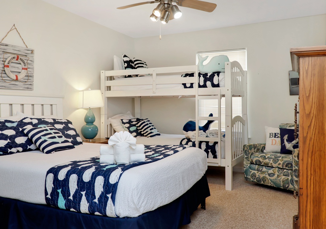 Bedroom 1 - Bunk Room