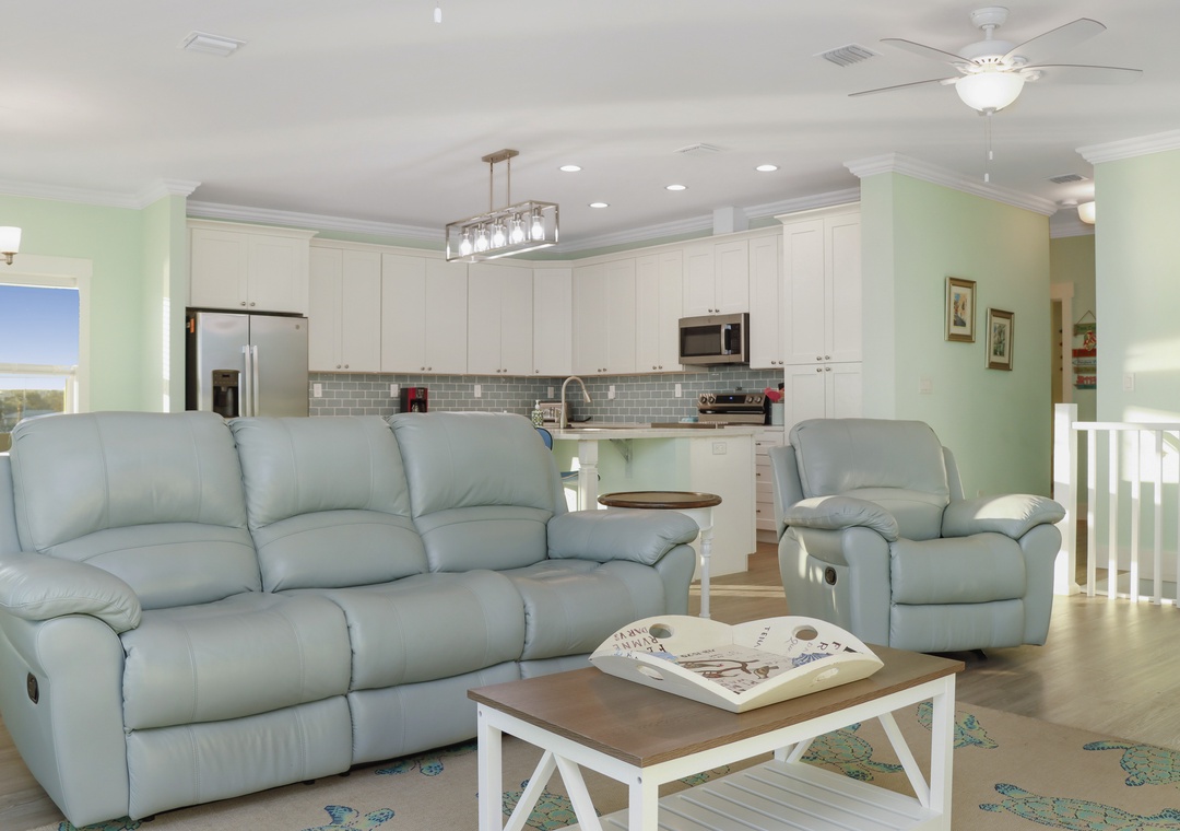 Living Room and Kitchen