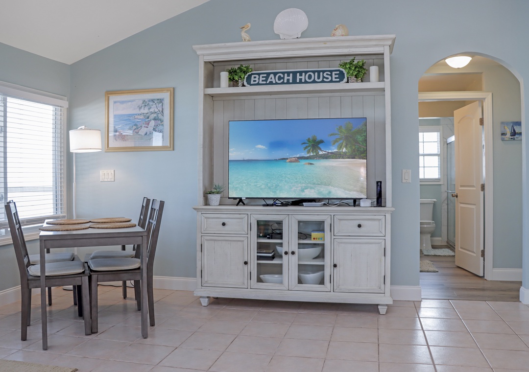 Dining Area and TV