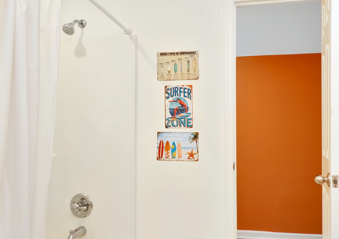 Upstairs Full Bathroom - Shower