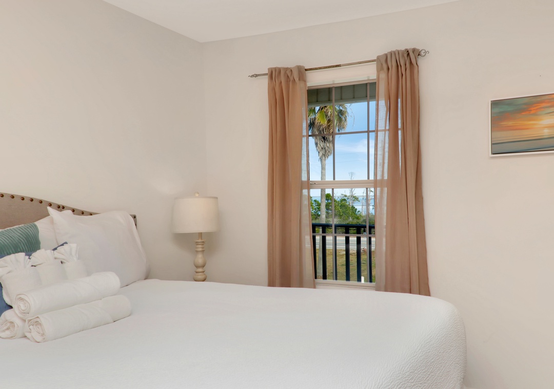 Bedroom 1 - Bay View from Bed