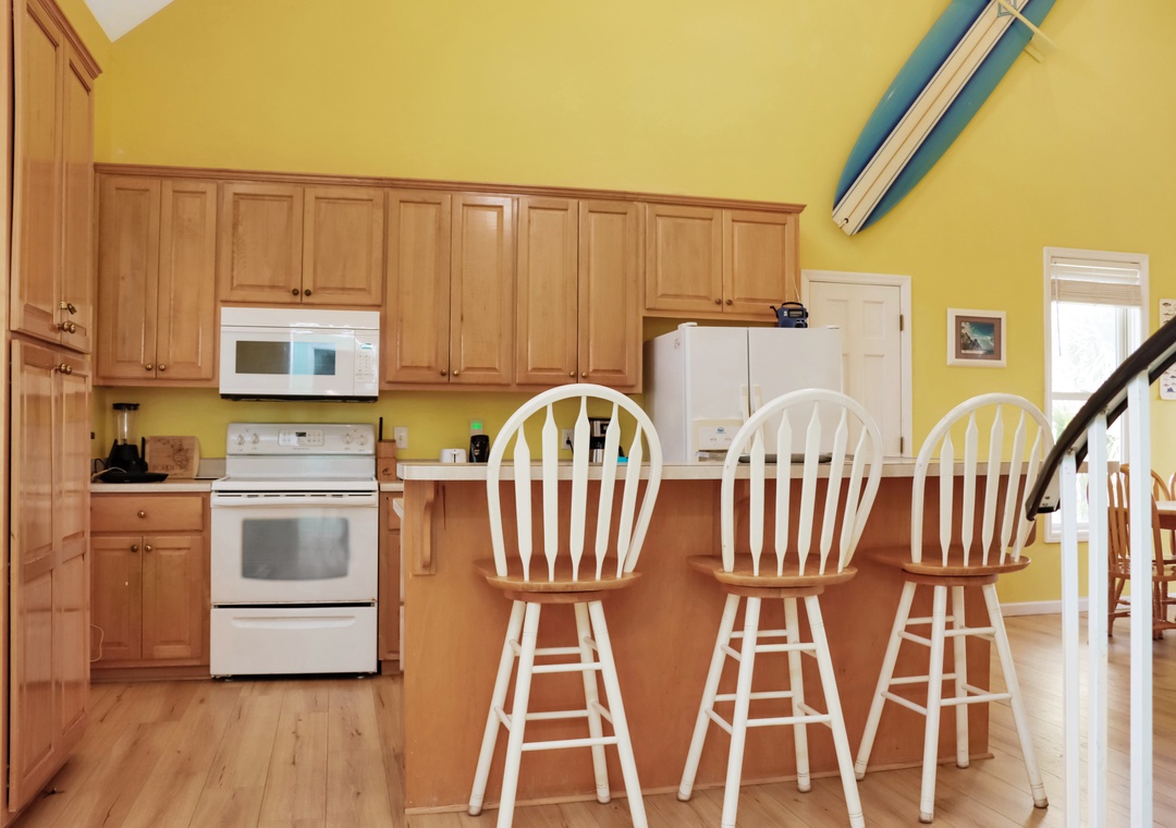 Kitchen with Bar Seating