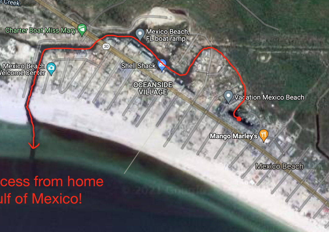 Access to the Gulf of Mexico