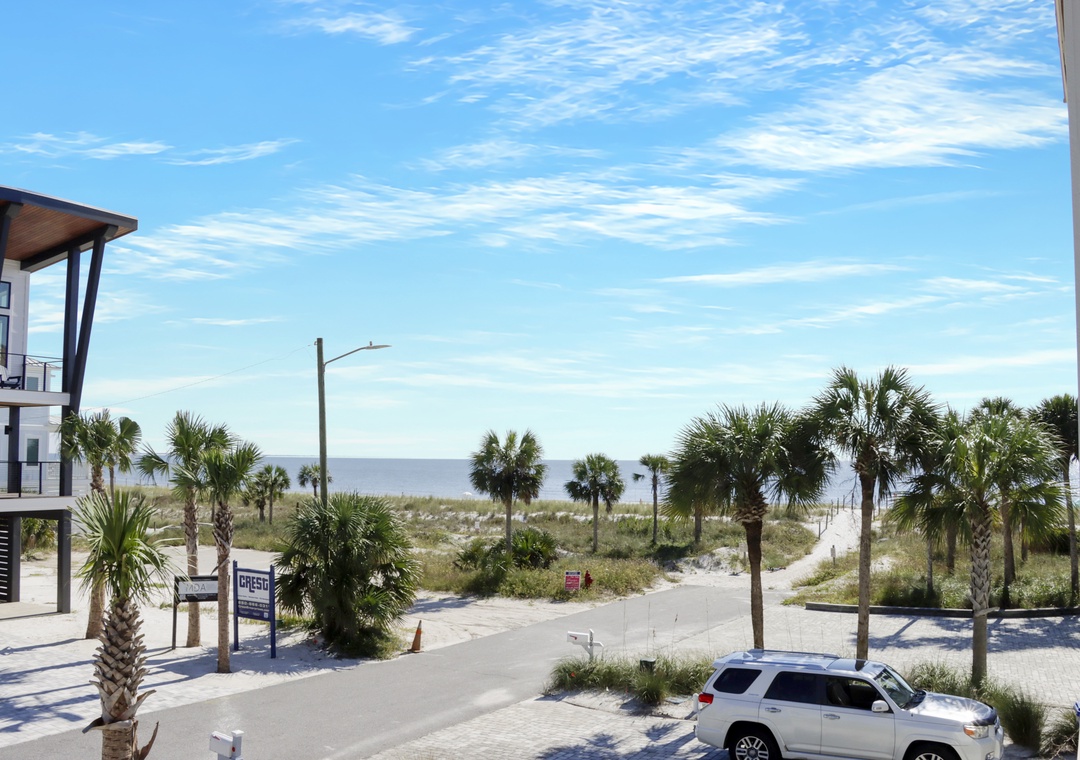 Beach View from First Floor Deck