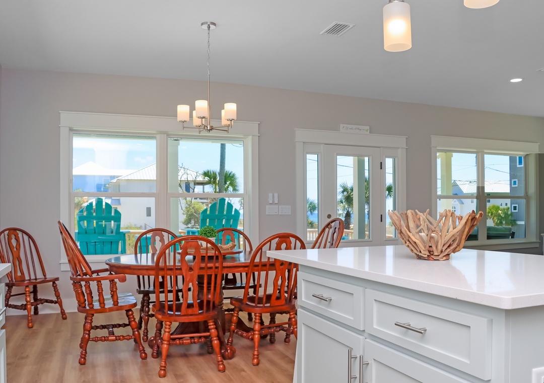 Kitchen and Dining Area