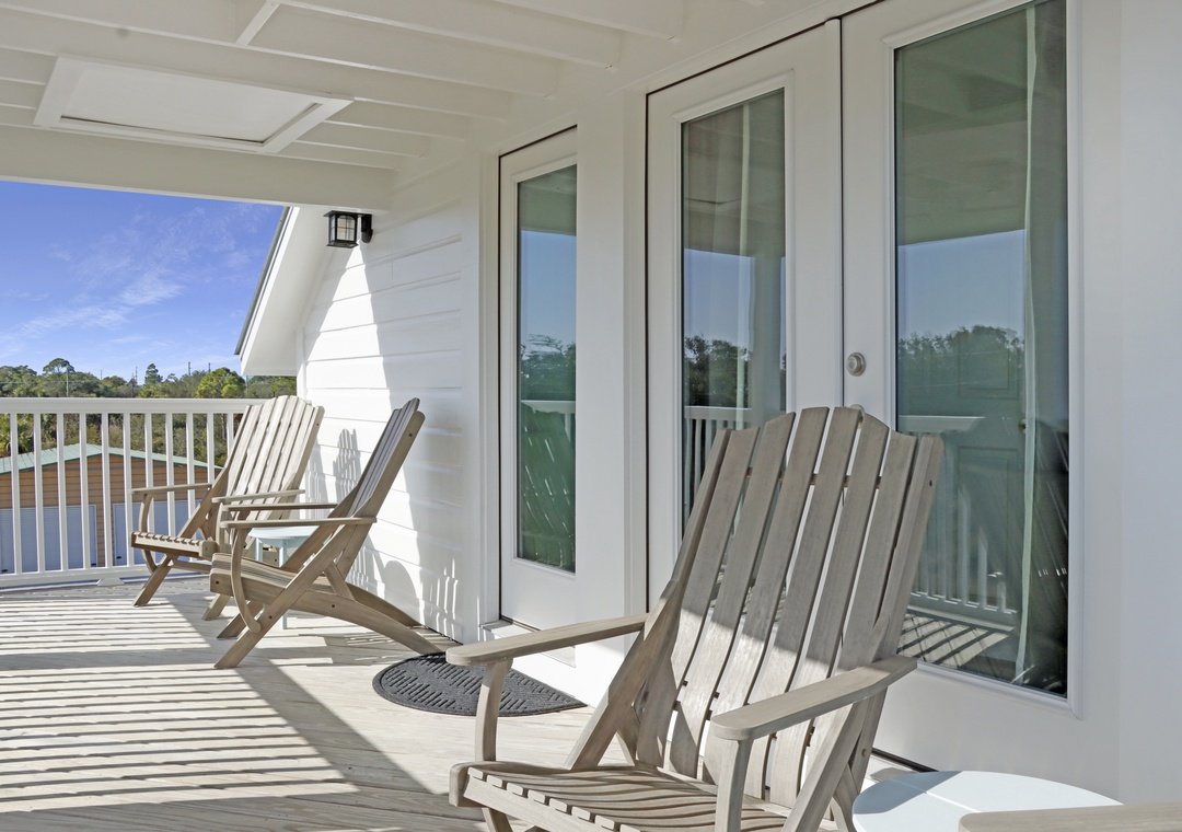 Top Floor Covered Deck