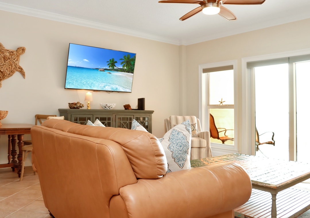 Living Area with Deck