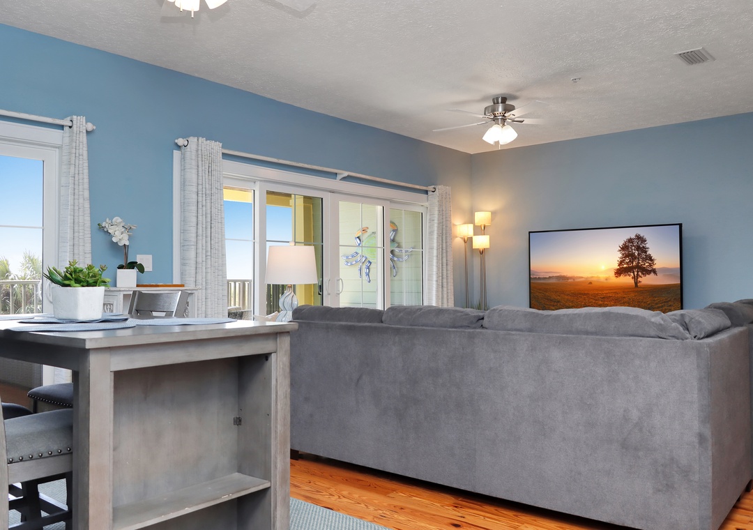 Dining Area and Living Room