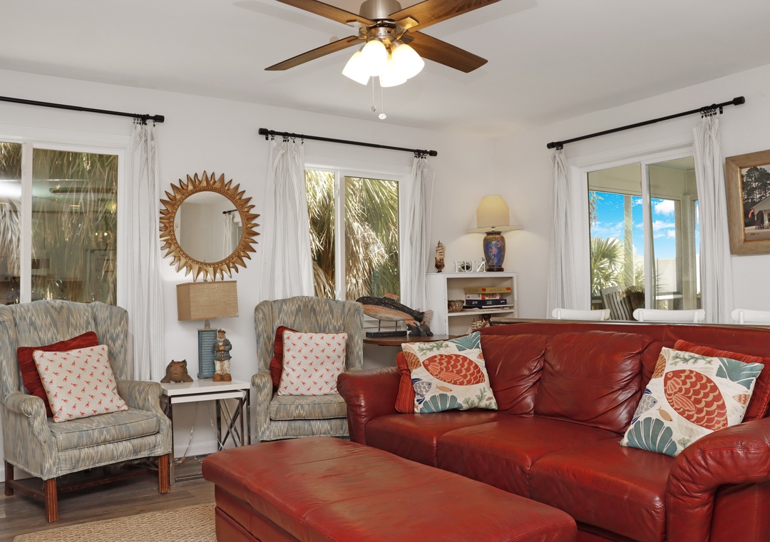 Living Room with Sitting Area