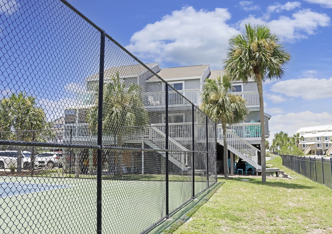 Rear Exterior By Tennis Courts