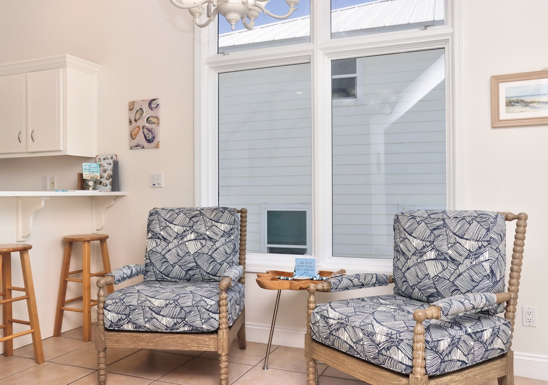 Sitting Area in Kitchen