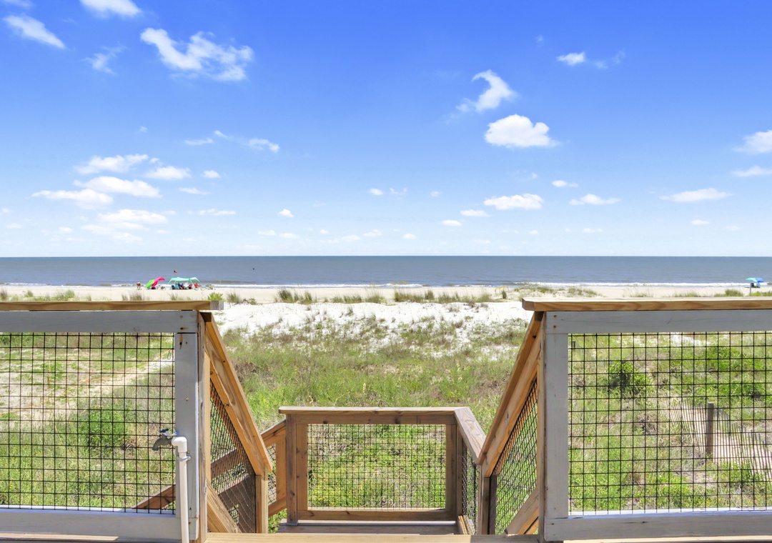 Beachfront Home, Unobstructed Access