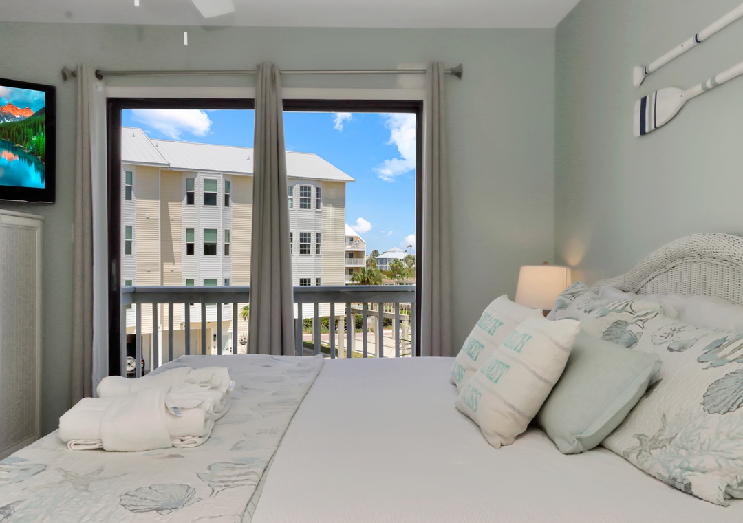 Bedroom 2 - Deck View