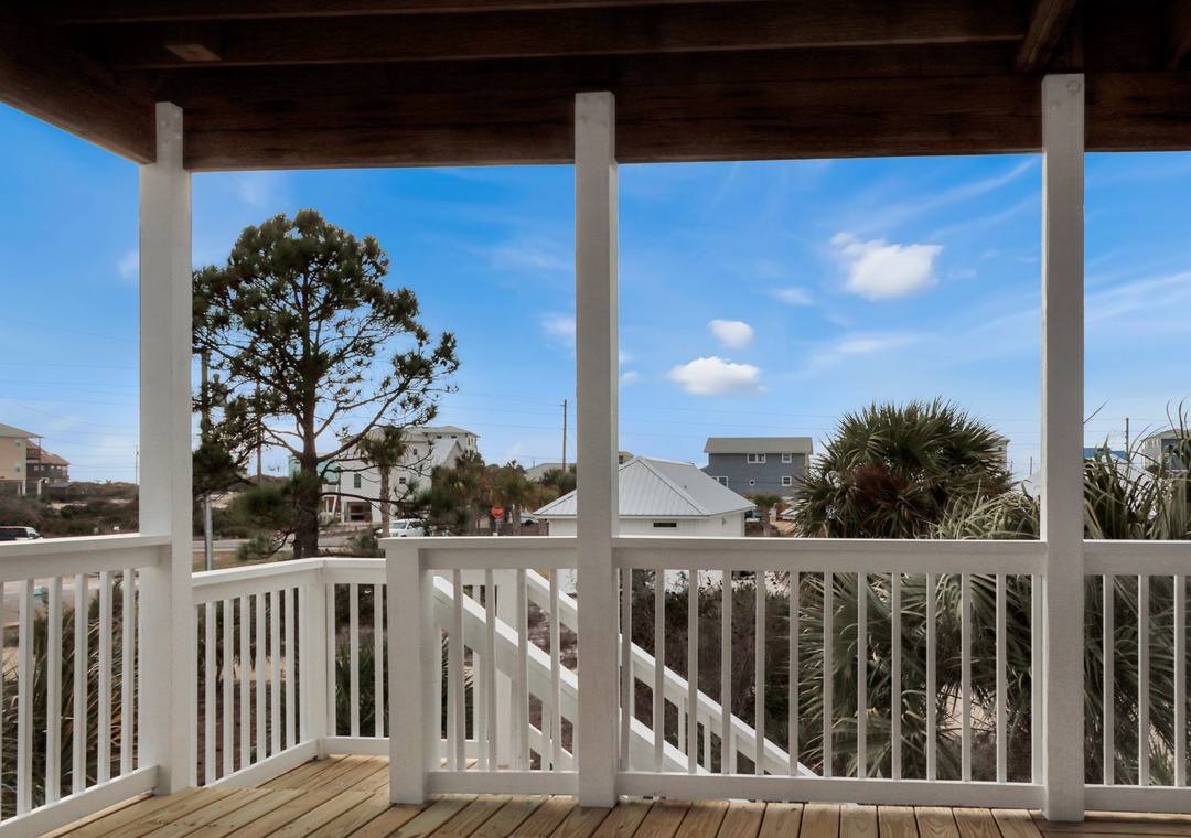 First Floor Deck View
