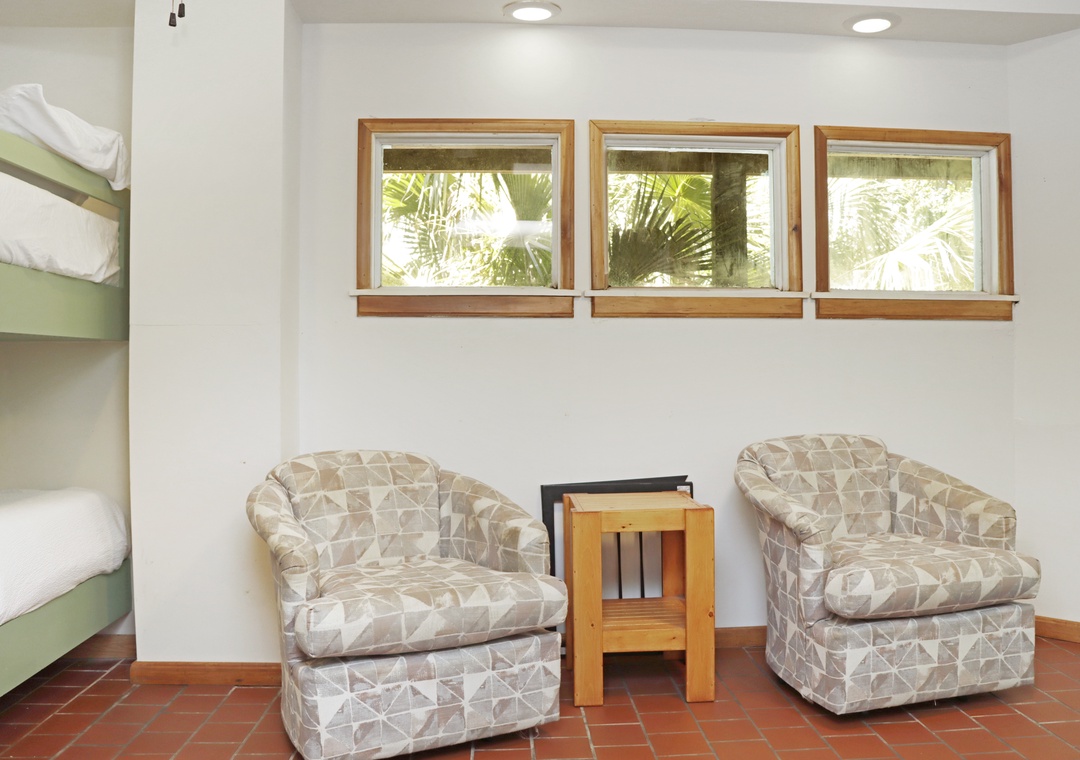 Sitting Area in Bunk Room