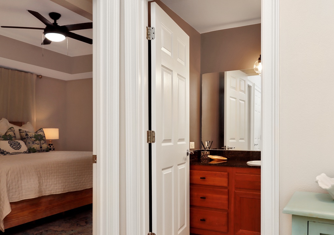 Bedroom 1 and Full Bathroom