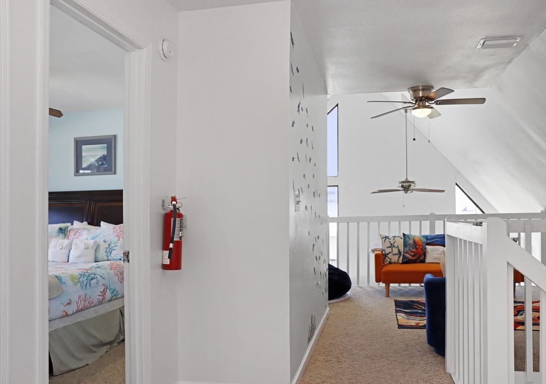 Upstairs Loft and Bedroom 2