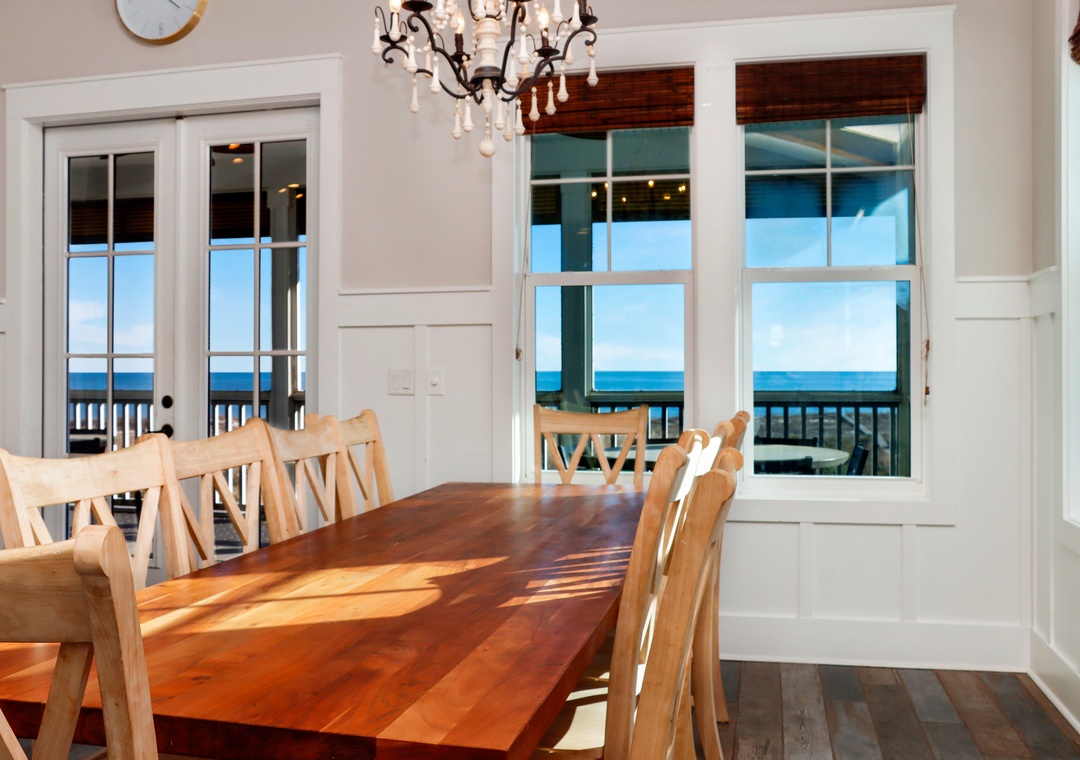 Beachfront Dining Area