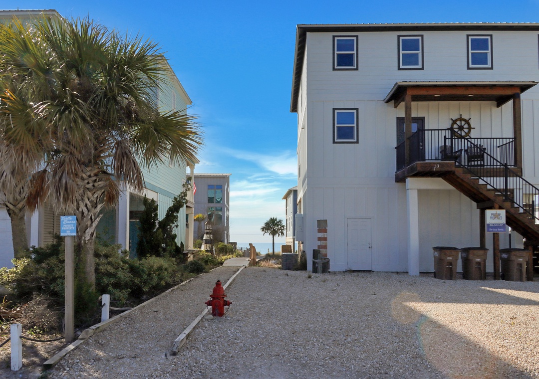 Beach Access Next to The Lazy Turtle