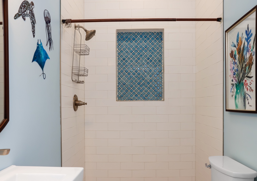 Family Room - Full Bathroom Shower