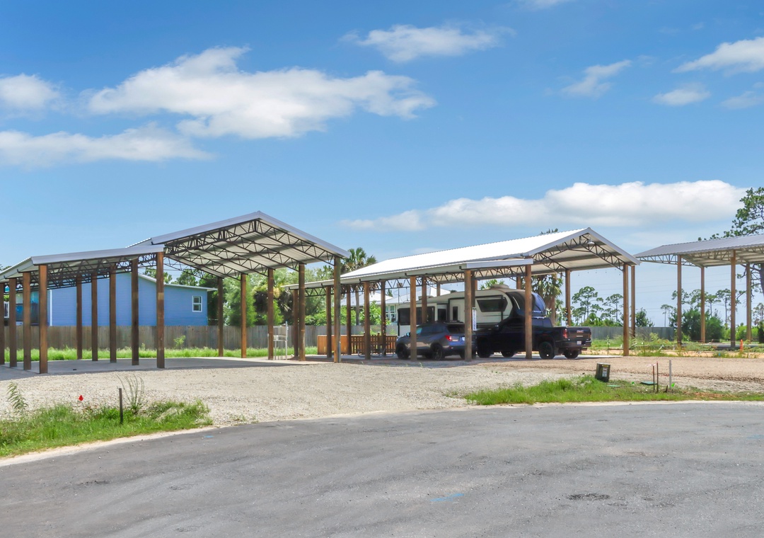 Covered and Additional Parking
