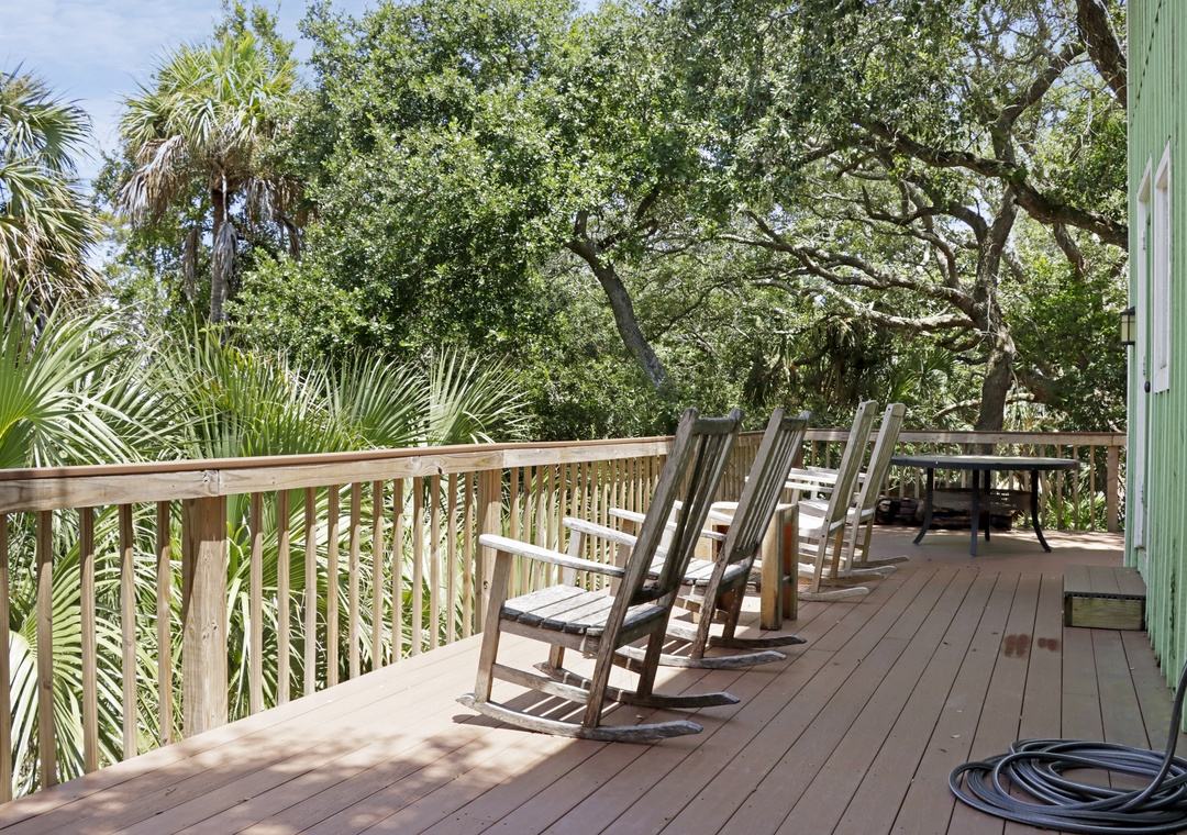 Back Deck Overlooking Lagoon