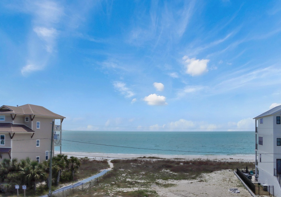 Beach View from Deck