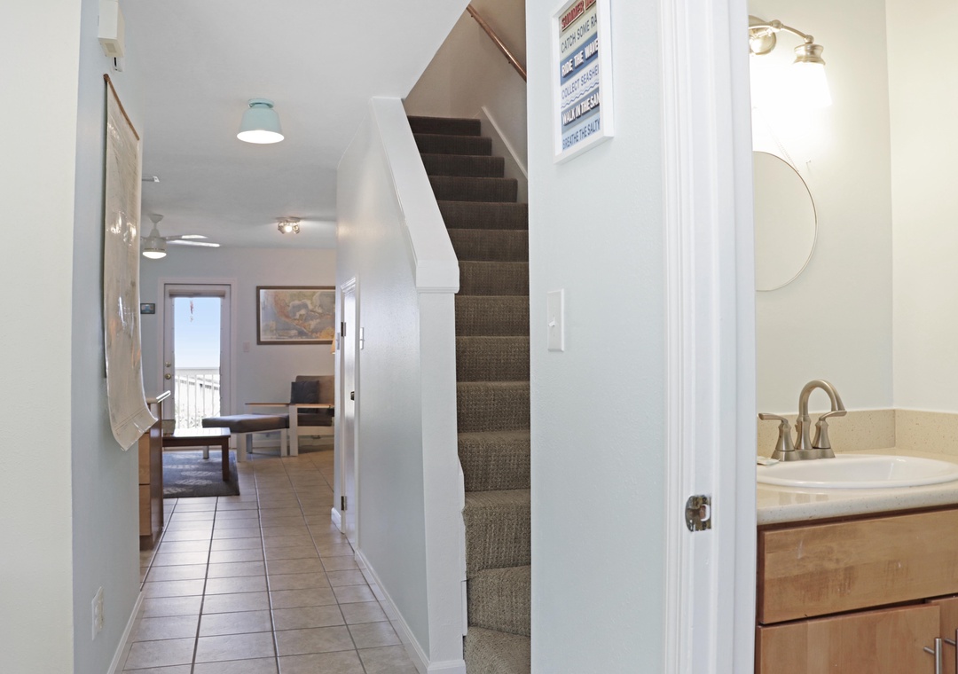 Half Bath on Main Floor