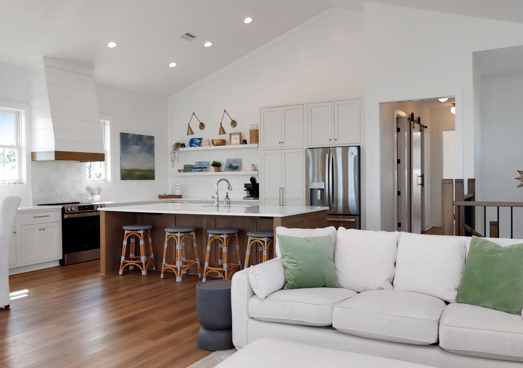 Living Room and Kitchen