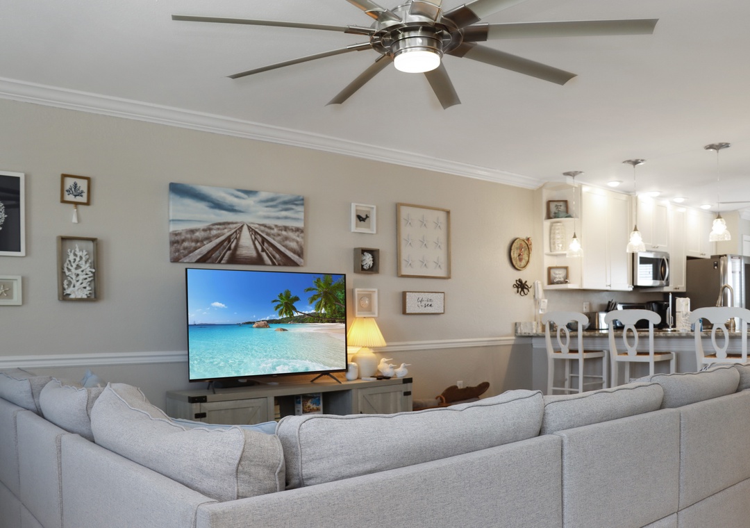 Living Room with TV