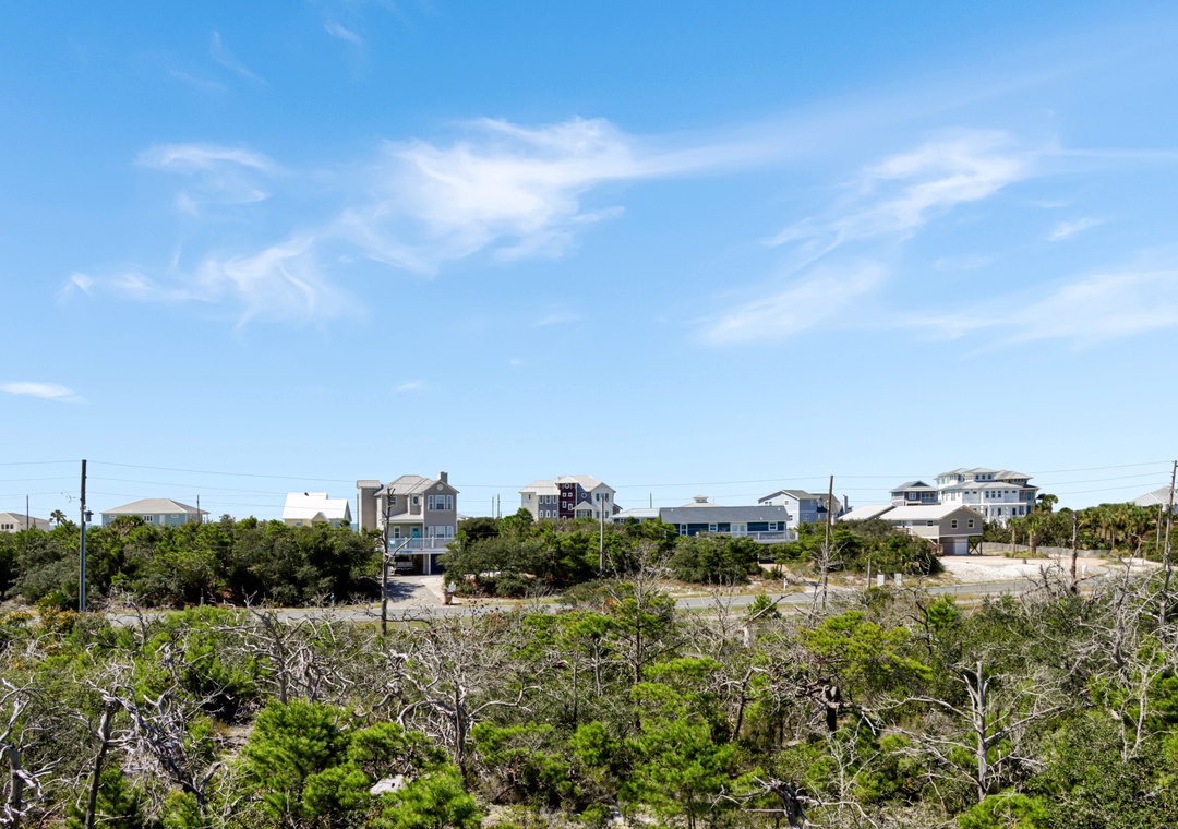 View Towards the Beach