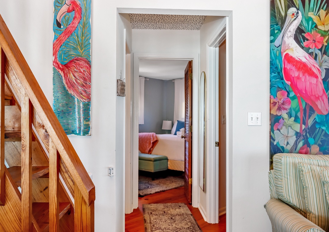 Hallway to Bedrooms and Bathrooms