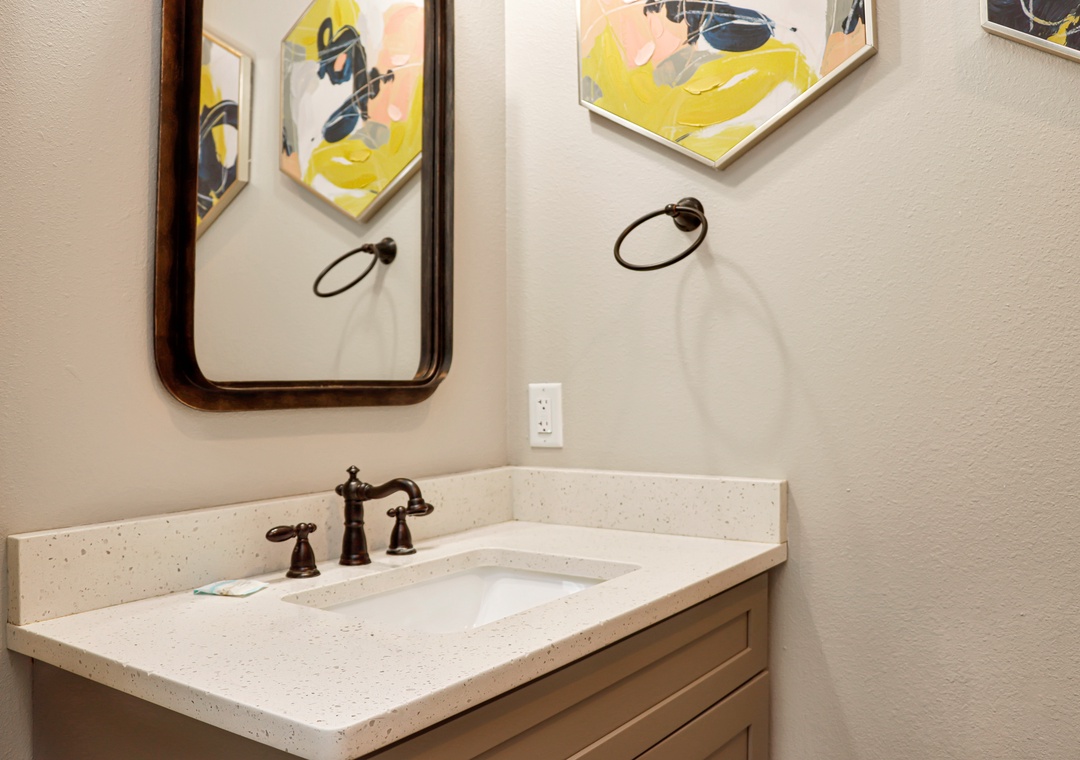 Half Bathroom on Top Floor