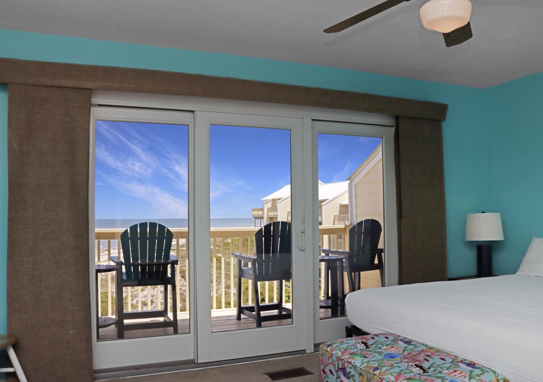 Bedroom 3 - Master Bedroom Beach Front Deck