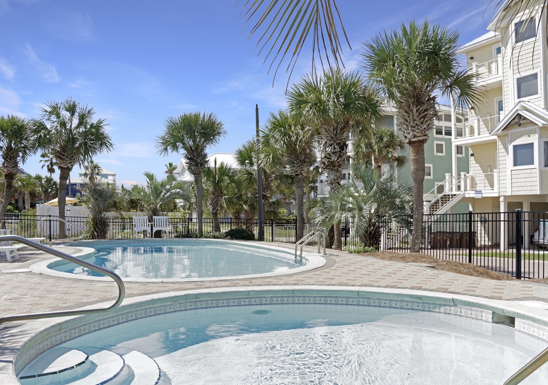 Two Community Swimming Pools