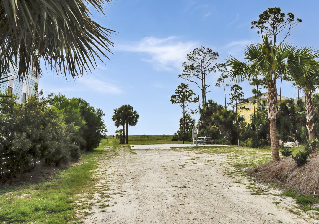 Driveway to Parking Spot