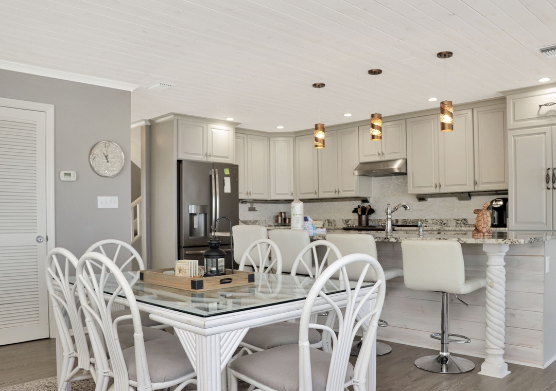 Dining Area and Kitchen
