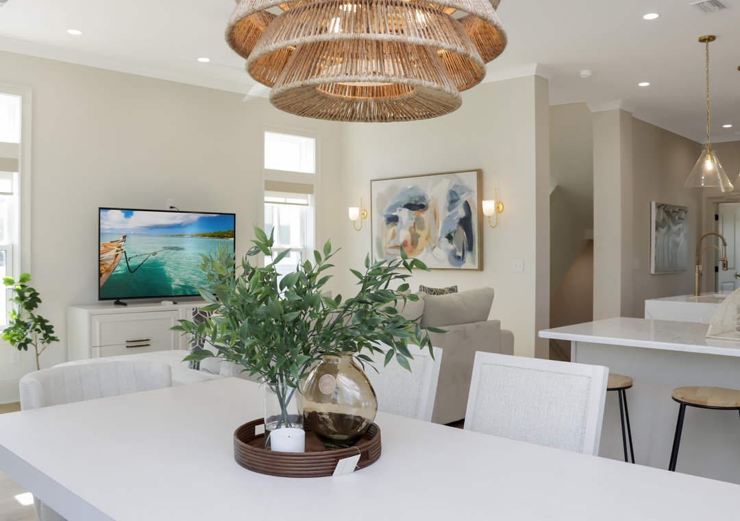 Dining Area and Living Room