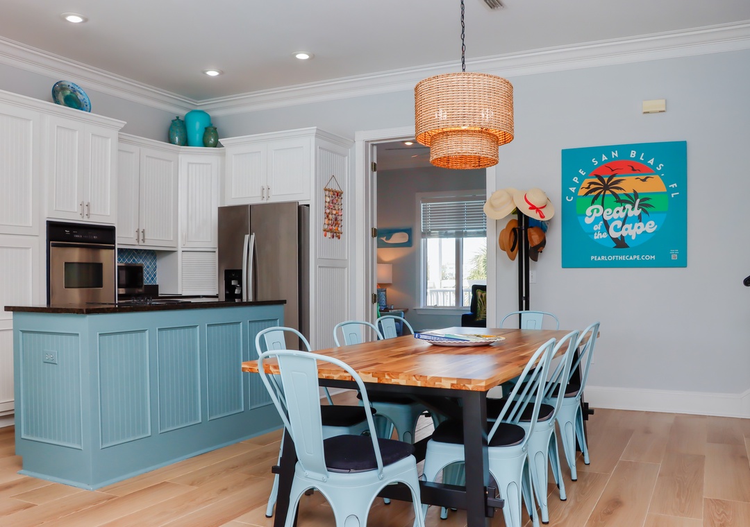Dining Area and Kitchen