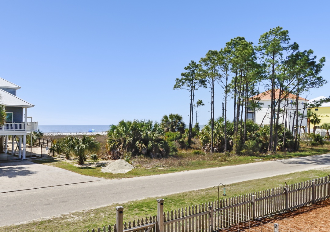 Beach Just Across the Street