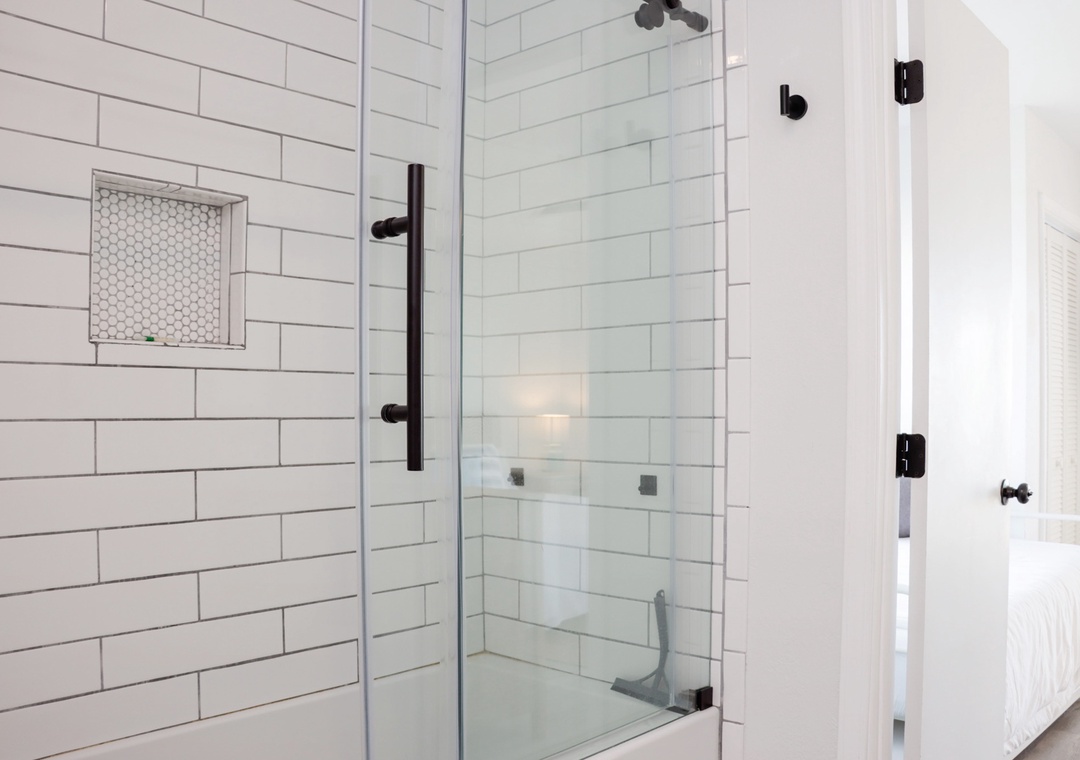 Bedroom 1 - Master Bathroom Shower
