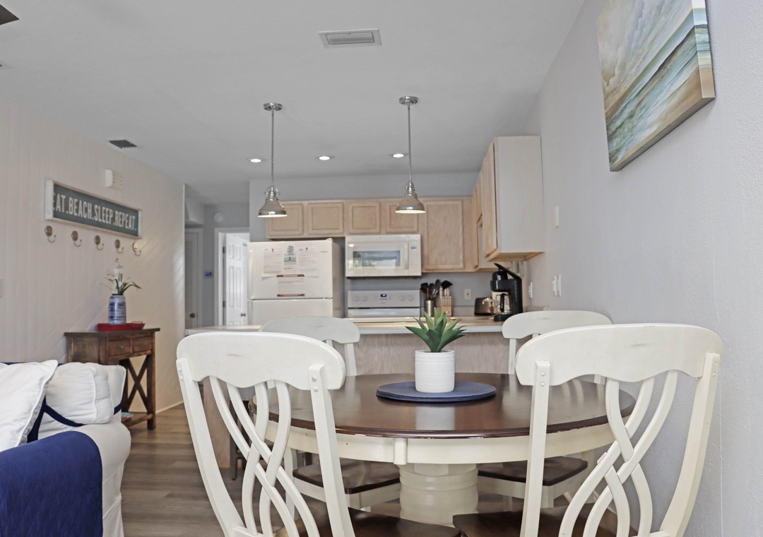 Dining Area and Kitchen