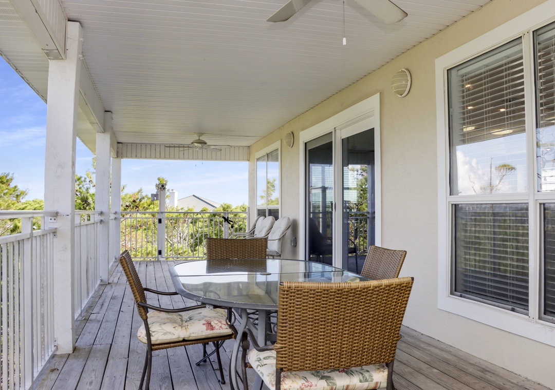 Second Floor - Bay Front Deck