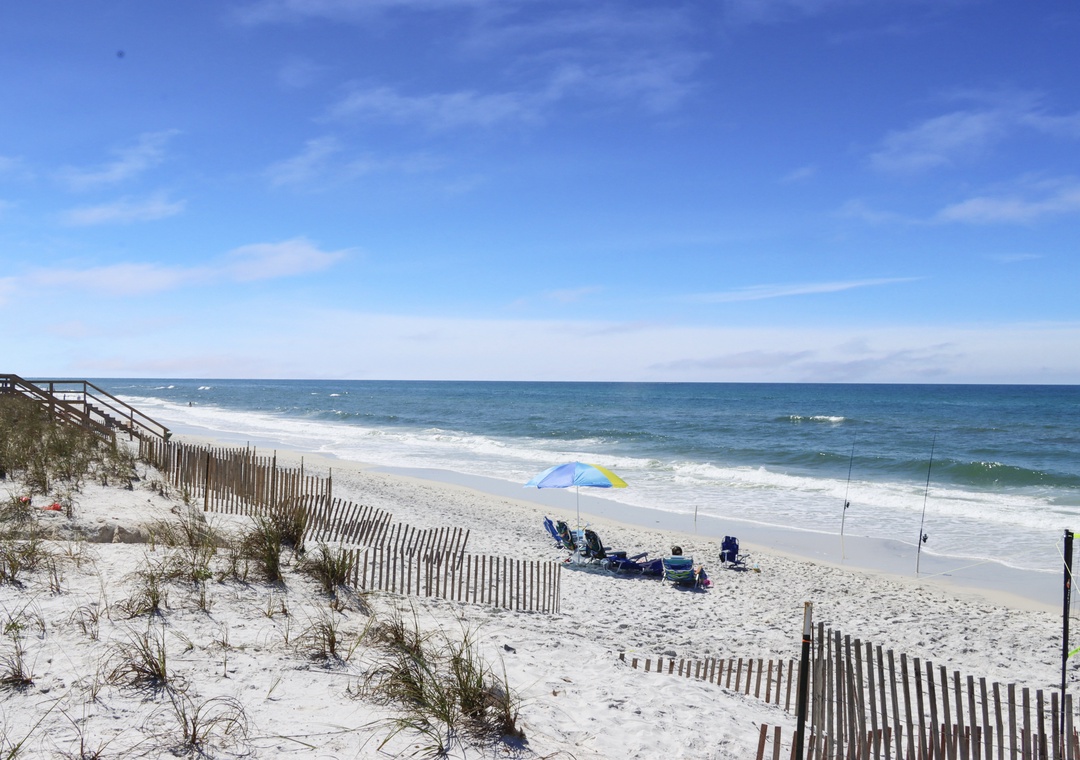 Beach View to the South